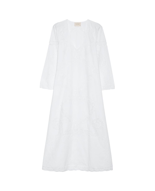 SISSEL EDELBO AGATHE DRESS ECRU